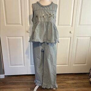 DAZY - Light Denim 2-Piece Set – Size L